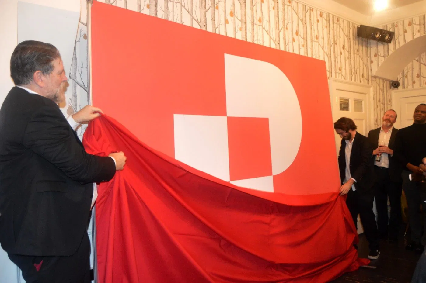 Unveiling the Lucky P at the launch